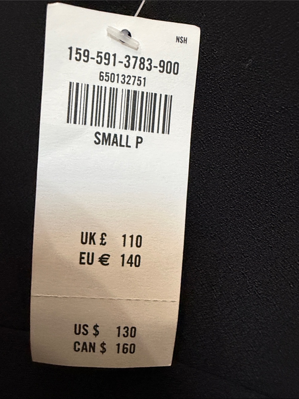 Abercrombie & Fitch Women Midi Dress S Black V-Neck Sleeveless Midi Side Slit - Picture 3 of 11